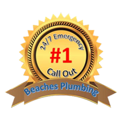 Curl Curl Plumbing Call Out Badge